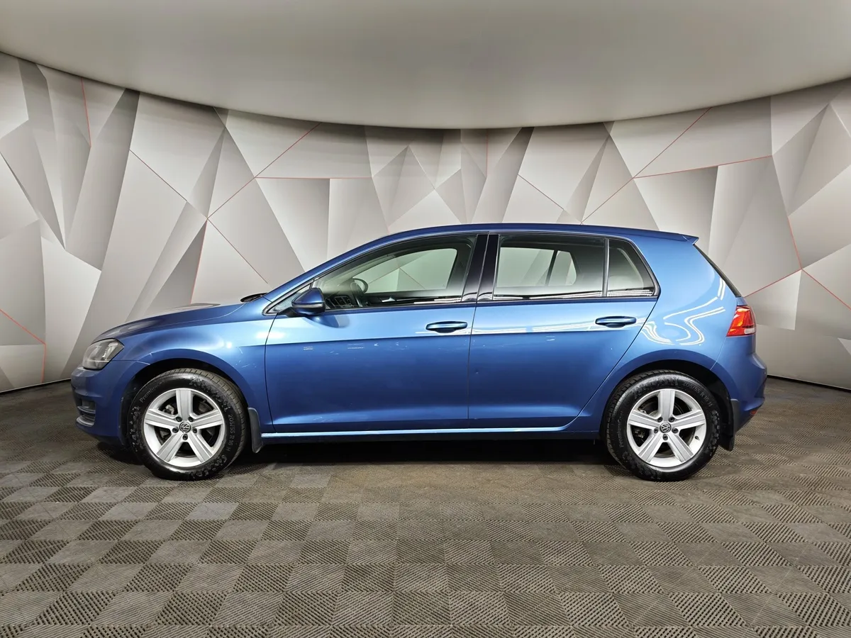 Volkswagen Golf 1.4 TSI BlueMotion DSG (122 л.с.) Highline Голубой в АВИЛОН. Слайд №5