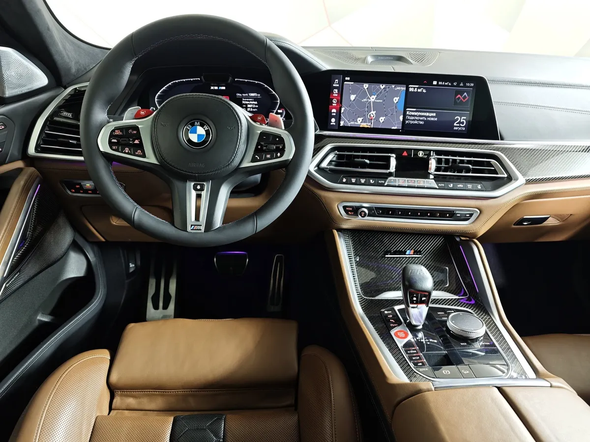 BMW X6 M 4.4 xDrive (625 л.с.) Competition M Special Черный в АВИЛОН. Слайд №15