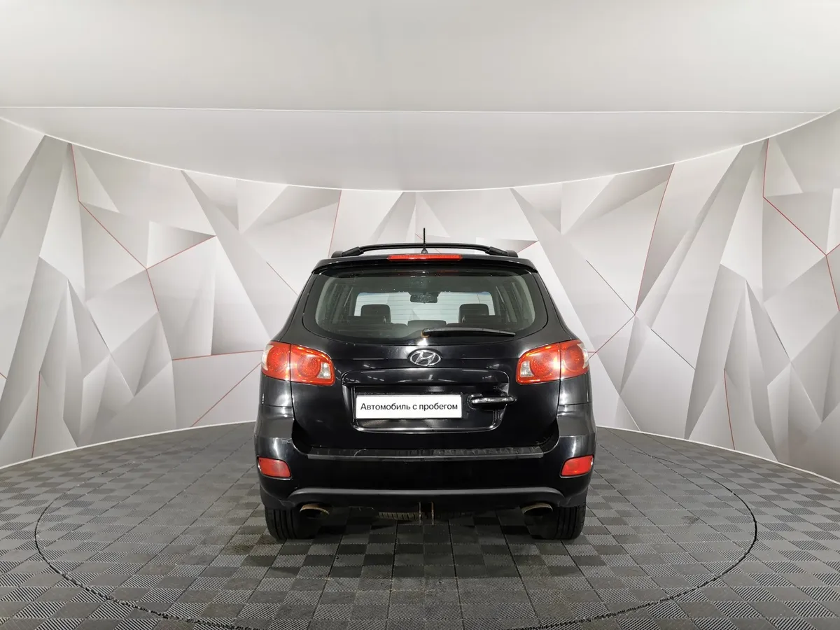 Hyundai Santa Fe 2.2 CRDi AT (153 л.с.) Черный в АВИЛОН. Слайд №8