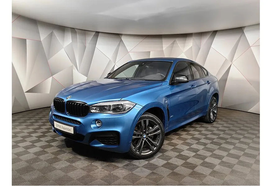 АВИЛОН - BMW X6 xDrive30d Steptroniс (249 л.с.) Голубой - slide 0