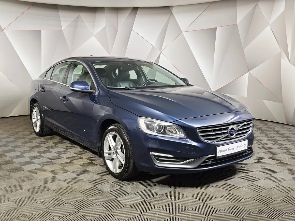 Volvo S60 2.0 T4 AT (180 л.с.) Summum Синий в АВИЛОН. Слайд №3