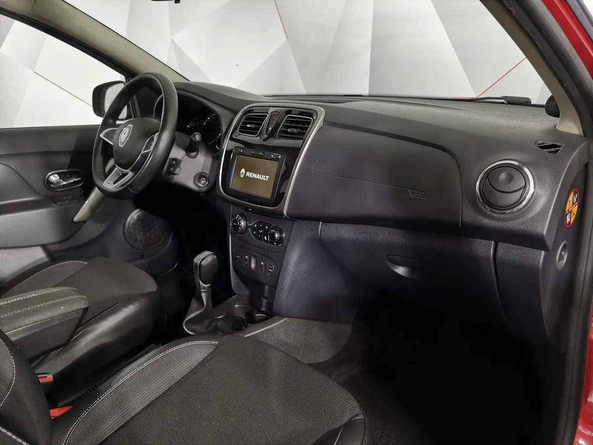 Renault Sandero 1.6 CVT (113 л.с.) Stepway Life City Красный в АВИЛОН. Слайд №12