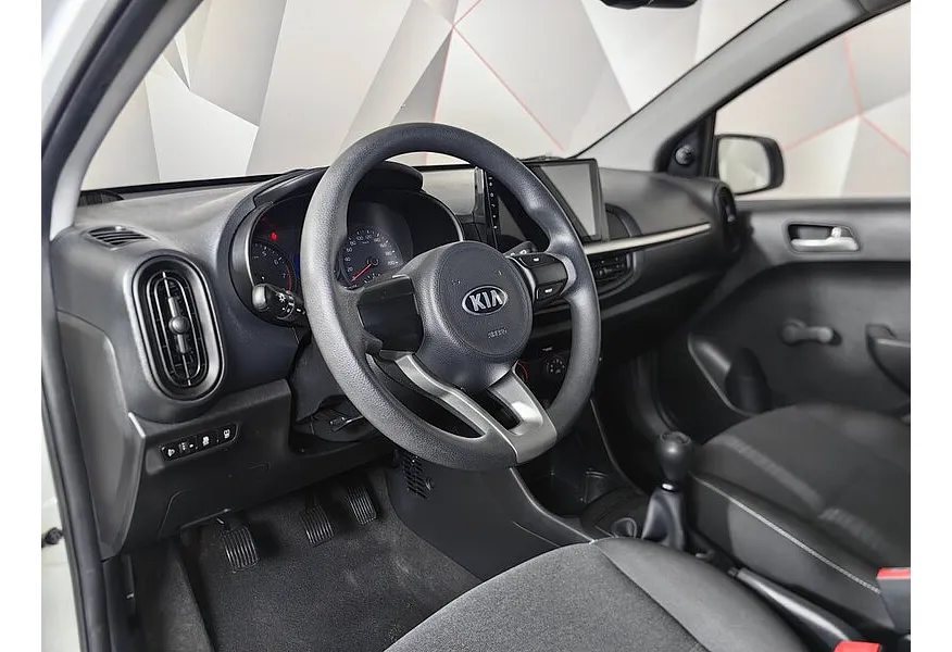 Kia Picanto 1.0 MT (67 л.с.) Classic Белый в АВИЛОН. Слайд №18