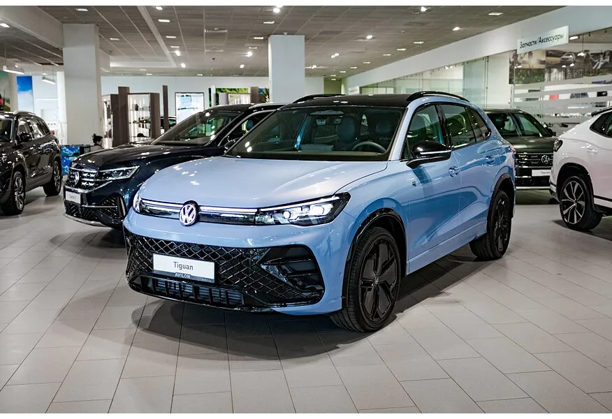АВИЛОН - Volkswagen Tiguan 380 TSI 2.0 DSG 4WD (220 л.с.) R-Line Голубой - slide 9200082