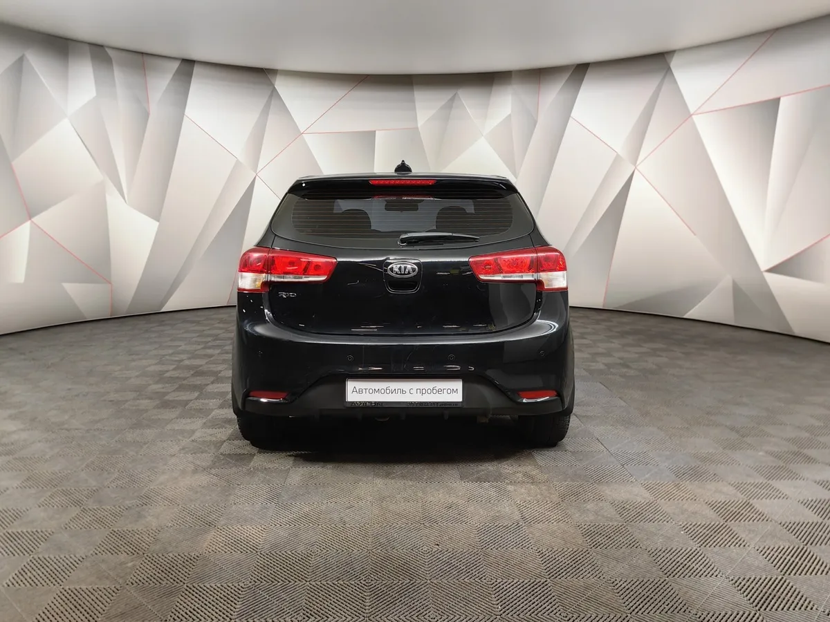 Kia Rio 1.6 AT (123 л.с.) Черный в АВИЛОН. Слайд №8