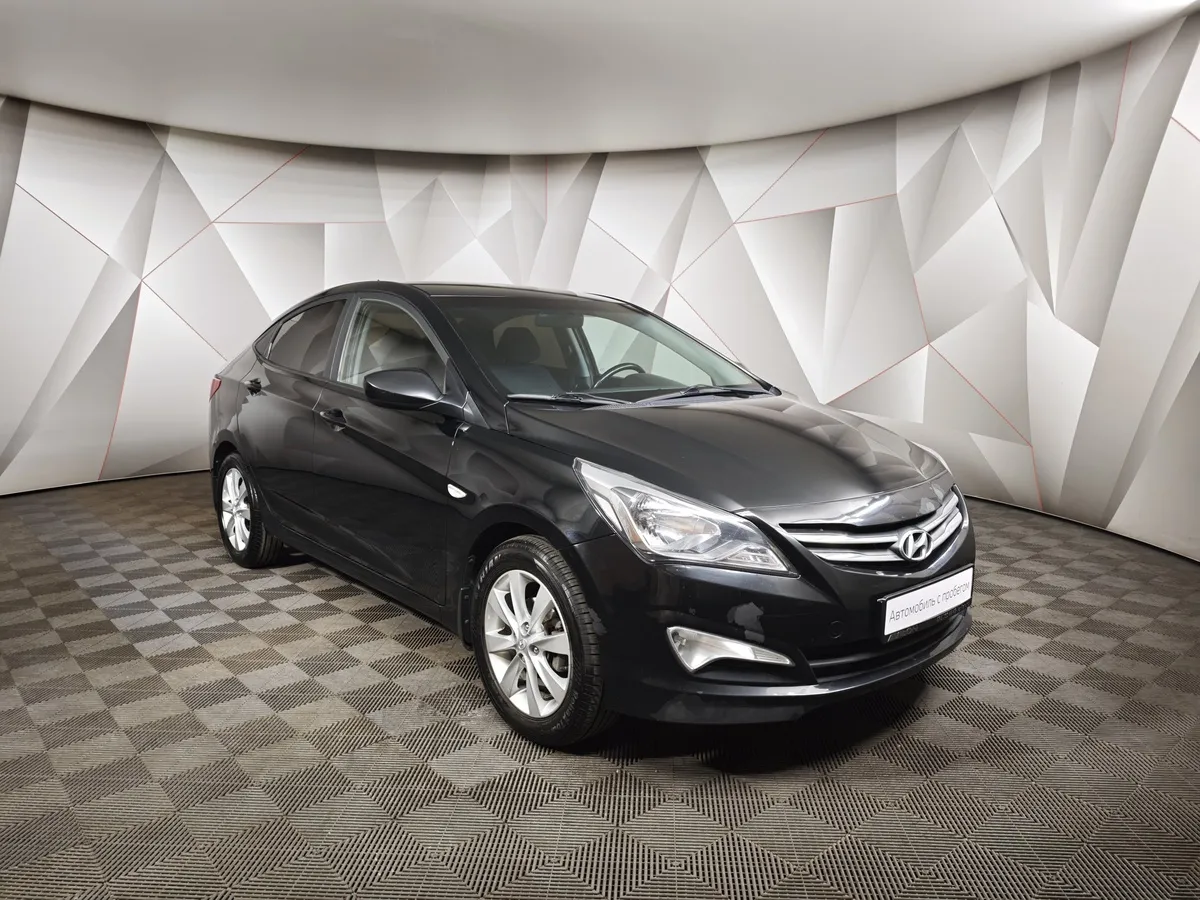 Hyundai Solaris 1.4 AT (107 л.с.) Style Черный в АВИЛОН. Слайд №3
