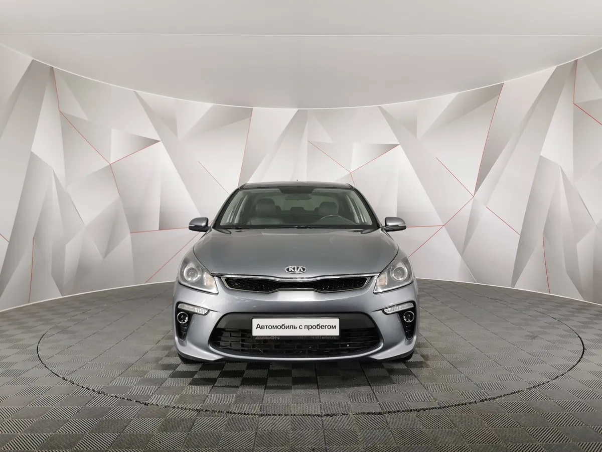 Kia Rio 1.6 AT (123 л.с.) Premium Серый в АВИЛОН. Слайд №7