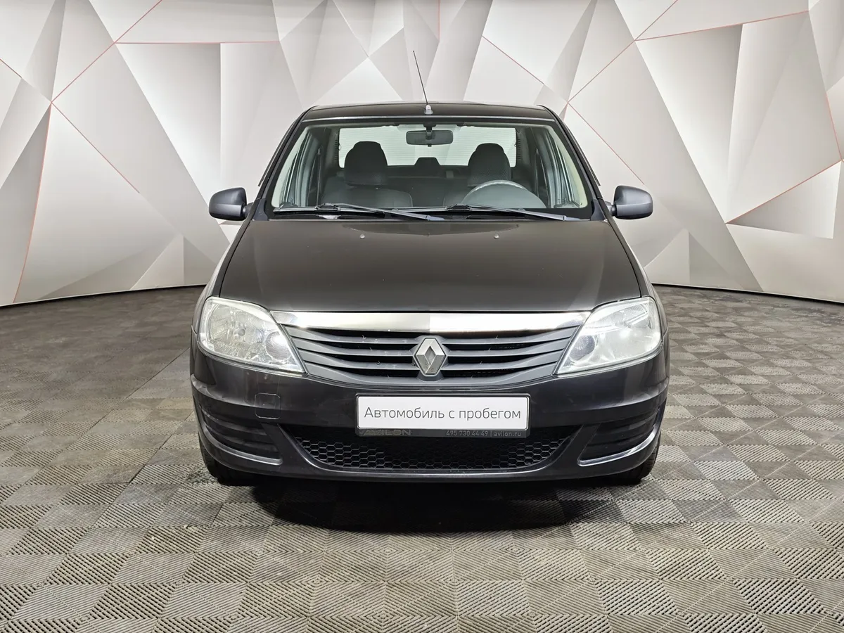 Renault Logan 1.6 AT (102 л.с.) Черный в АВИЛОН. Слайд №7