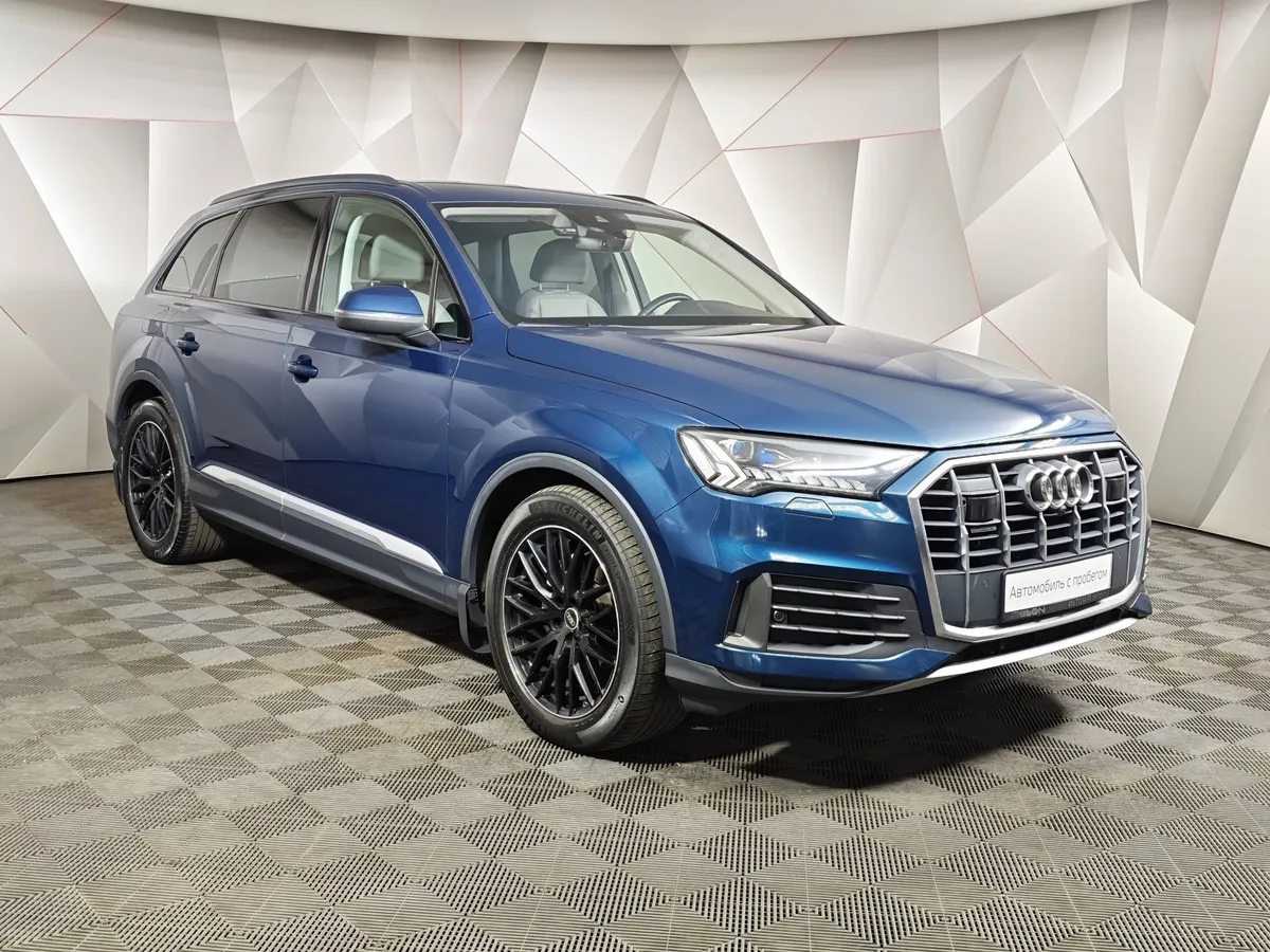 Audi Q7 3.0 TDI Tiptronic quattro (249 л.с.) Sport Синий в АВИЛОН. Слайд №3