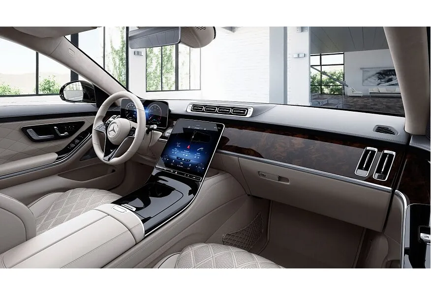 Mercedes-Benz S-Класс S 450 9G-Tronic 4Matic (367 л.с.) Черный в АВИЛОН. Слайд №11