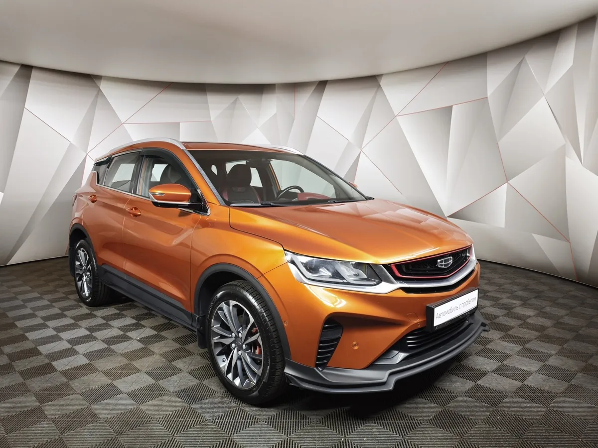 Geely Coolray 1.5T 7DCT 2WD (150 л.с.) Flagship Оранжевый в АВИЛОН. Слайд №3