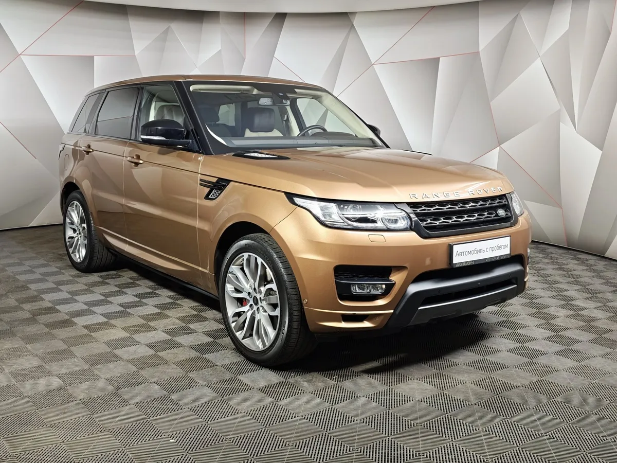 Land Rover Range Rover Sport 5.0 V8 Supercharged AT AWD (525 л.с.) Autobiography Dynamic Коричневый в АВИЛОН. Слайд №3