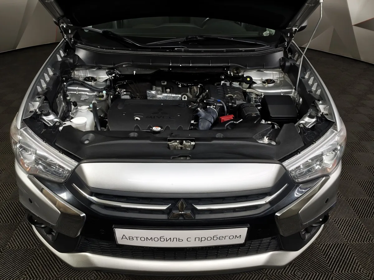 Mitsubishi ASX 2.0 CVT 4WD (150 л.с.) Серебристый в АВИЛОН. Слайд №11