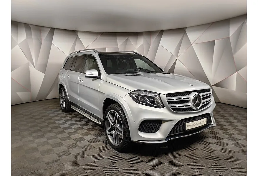 Mercedes-Benz GLS 350 d 4MATIC 9G-TRONIC (249 л.с.) Особая серия Серебристый в АВИЛОН. Слайд №3