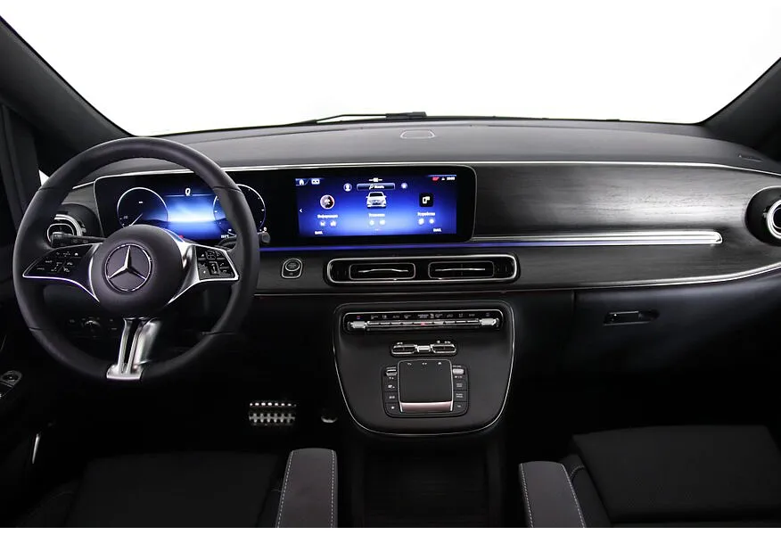 АВИЛОН - Mercedes-Benz V-Класс V 300 d L3 4MATIC 9G-TRONIC (237 л.с.) Avantgarde Черный - slide 6