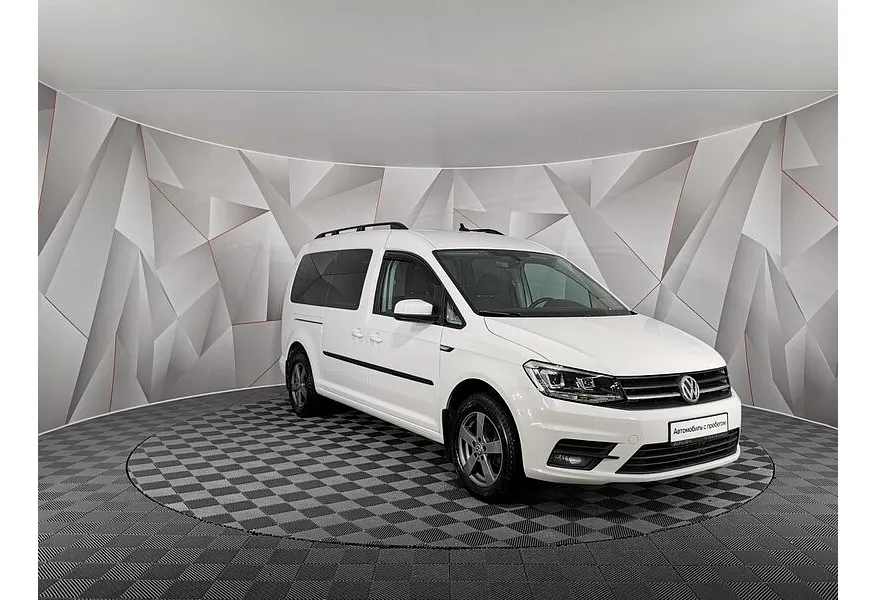 Volkswagen Caddy 2.0 TDI DSG (140 л.с.) Comfortline (7 мест) Белый в АВИЛОН. Слайд №3