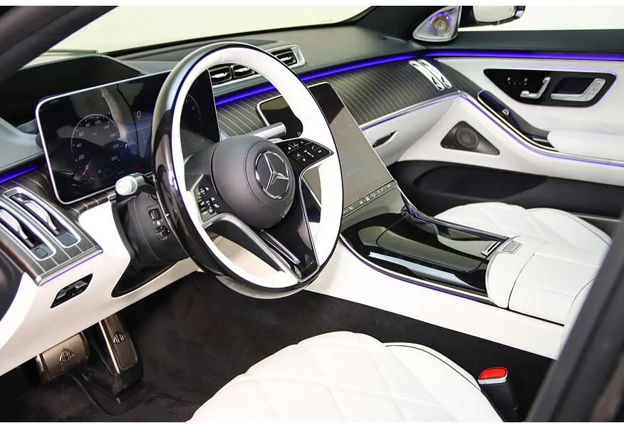 Mercedes-Benz S-Класс Maybach S 580 9G-Tronic 4Matic (503 л.с.) Night Series Черный в АВИЛОН. Слайд №12