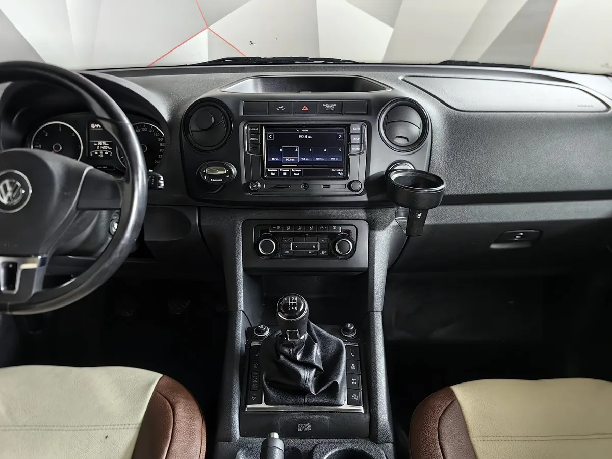 Volkswagen Amarok 2.0 TDI MT 4Motion (122 л.с.) Trendline Коричневый в АВИЛОН. Слайд №12