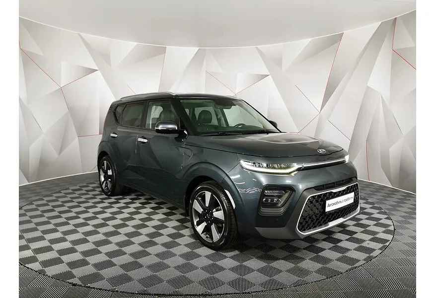 Kia Soul 2.0 MPI AT (150 л.с.) Premium Серый в АВИЛОН. Слайд №3