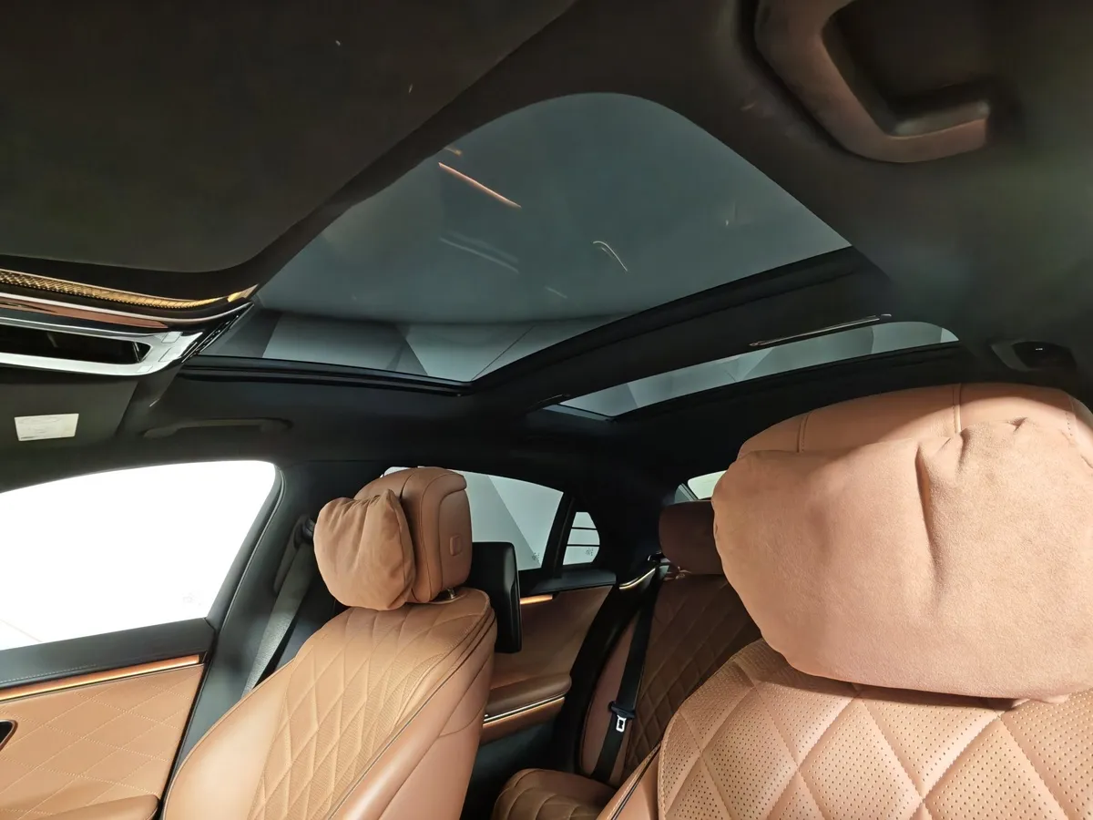 Mercedes-Benz S-Класс Long 500 4MATIC (449 л.с.) Черный в АВИЛОН. Слайд №28
