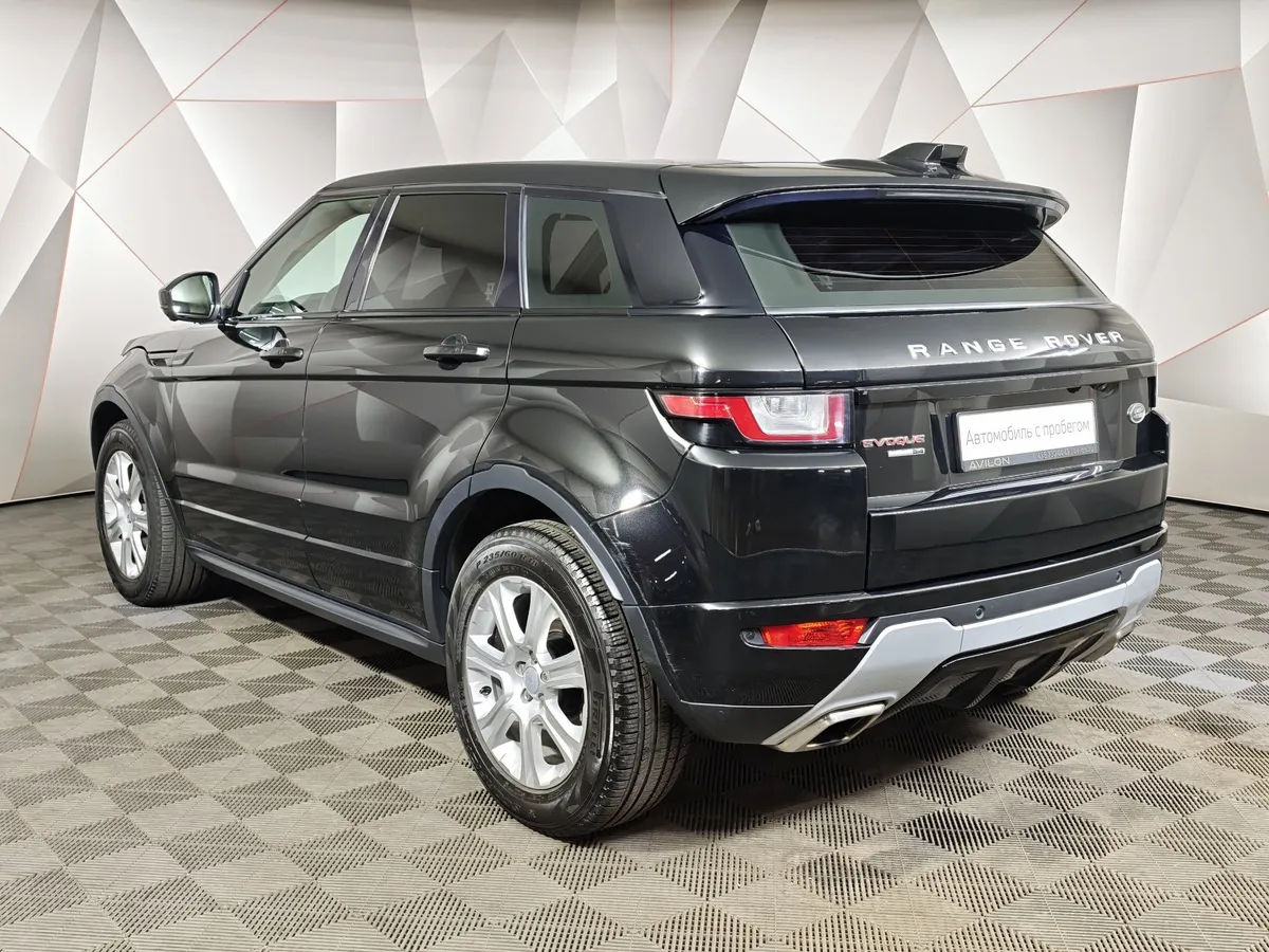 Land Rover Range Rover Evoque 2.0 Si4 AT AWD (240 л.с.) SE Dynamic Черный в АВИЛОН. Слайд №4