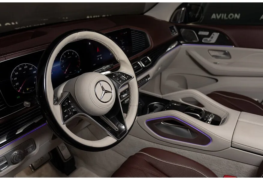 Mercedes-Benz GLS 600 9G-Tronic 4Matic (557 л.с.) Черный в АВИЛОН. Слайд №10