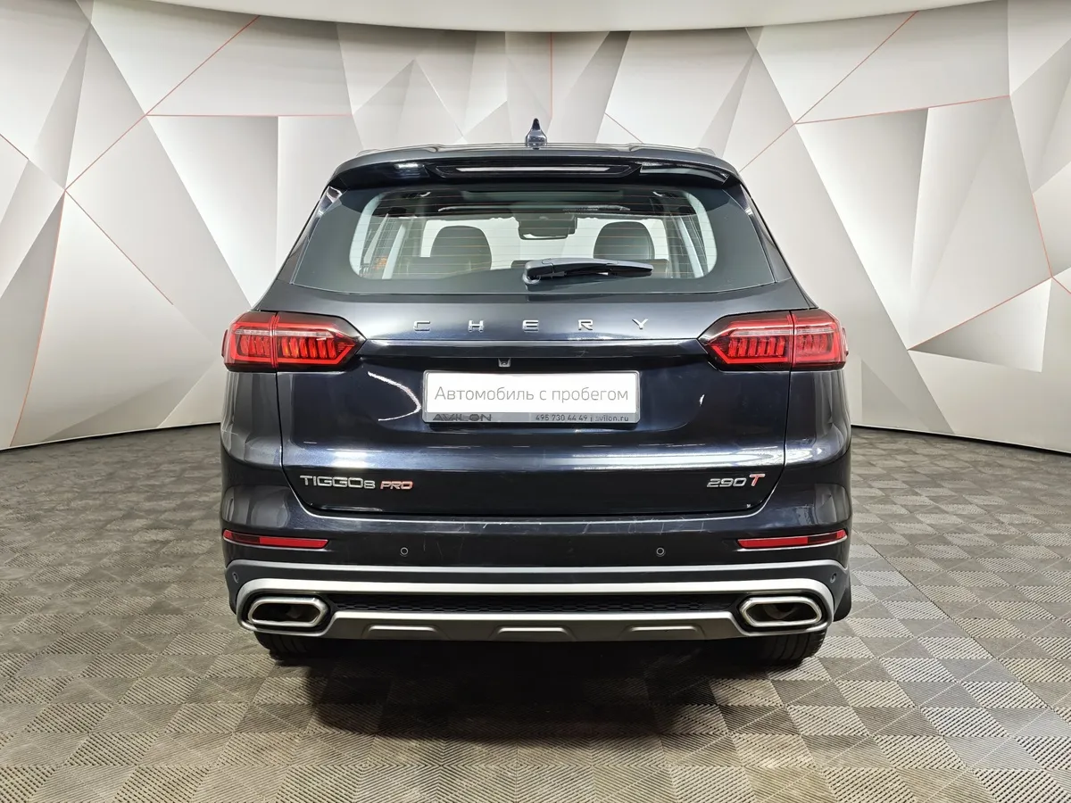 Chery Tiggo 8 Pro 1.6 TGDI DCT7 (186 л.с.) Highline (пакет Ultimate) Черный в АВИЛОН. Слайд №8