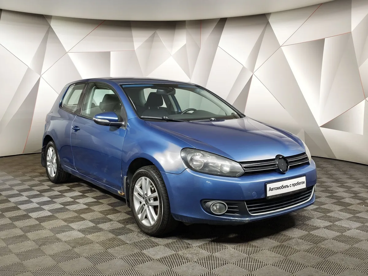 Volkswagen Golf 1.4 TSI MT (122 л.с.) Trendline Синий в АВИЛОН. Слайд №3
