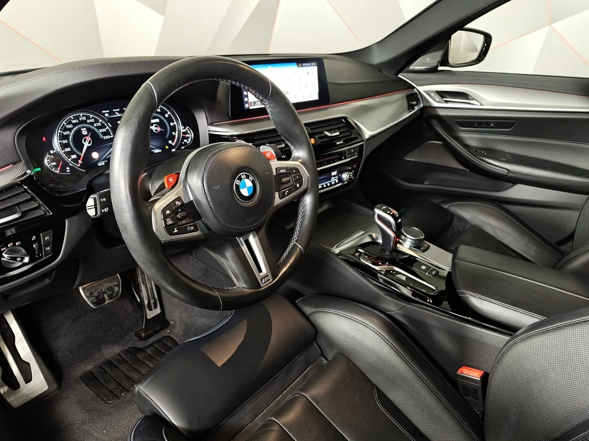 BMW M5 4.4 Steptronic xDrive (625 л.с.) Competition Черный в АВИЛОН. Слайд №12