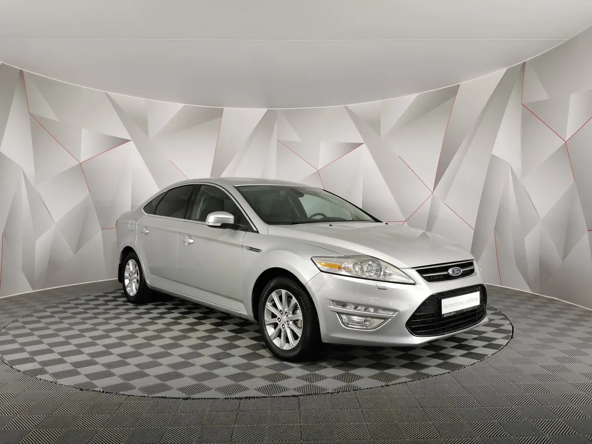 Ford Mondeo 2.3 AT (161 л.с.) Ambiente Серебристый в АВИЛОН. Слайд №3