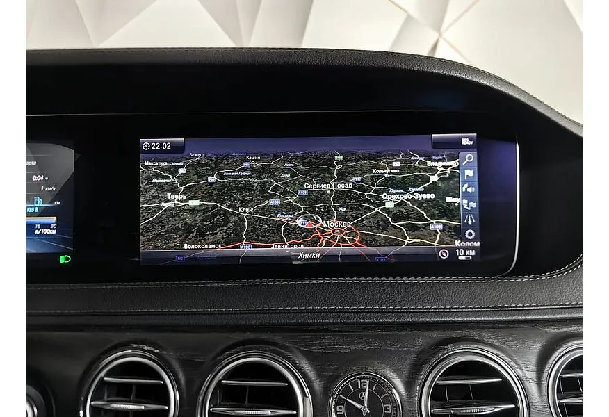 Mercedes-Benz S-Класс S 350 d 9G-Tronic 4Matic длинная база (249 л.с.) Черный в АВИЛОН. Слайд №21