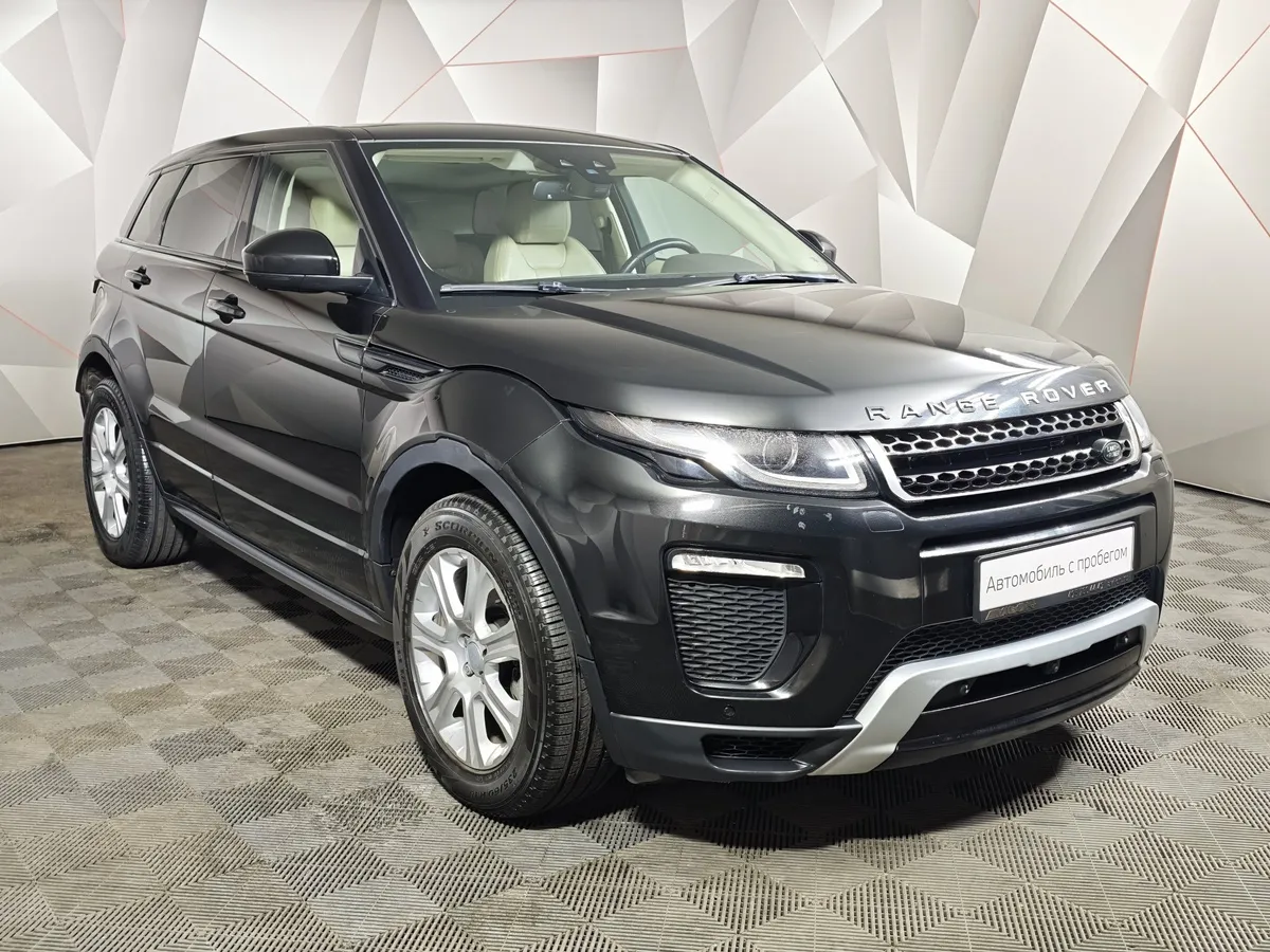 Land Rover Range Rover Evoque 2.0 Si4 AT AWD (240 л.с.) SE Dynamic Черный в АВИЛОН. Слайд №3