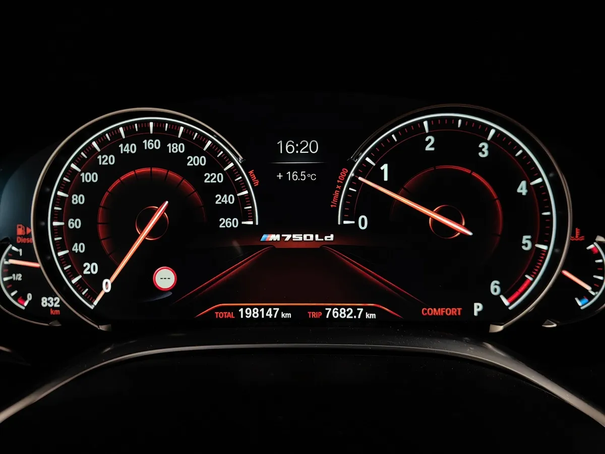 BMW 7 серия 730Ld xDrive AT (265 л.с.) Белый в АВИЛОН. Слайд №13