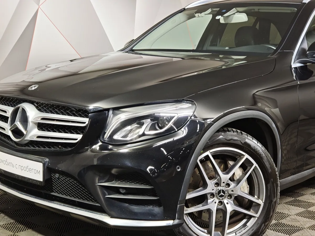 Mercedes-Benz GLC 250 d 9G-TRONIC 4MATIC (204 л.с.) Sport Черный в АВИЛОН. Слайд №10