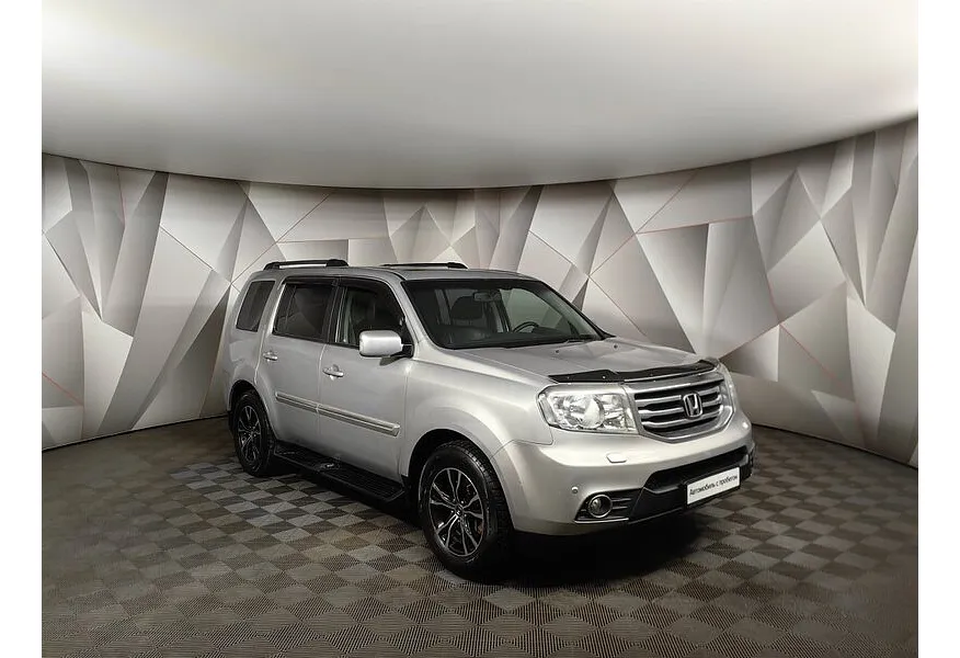 Honda Pilot 3.5 AT 4WD (249 л.с.) Серебристый в АВИЛОН. Слайд №3