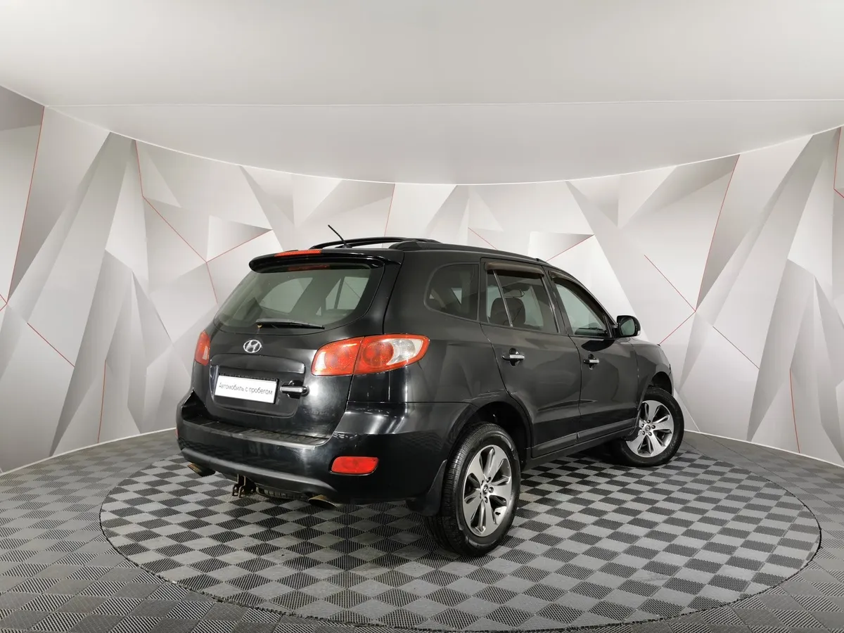 Hyundai Santa Fe 2.2 CRDi AT (153 л.с.) Черный в АВИЛОН. Слайд №2