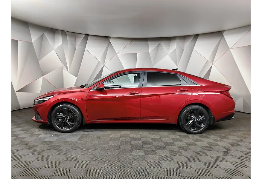 Hyundai Elantra 1.6 AT (128 л.с.) Elegance Красный в АВИЛОН. Слайд №2