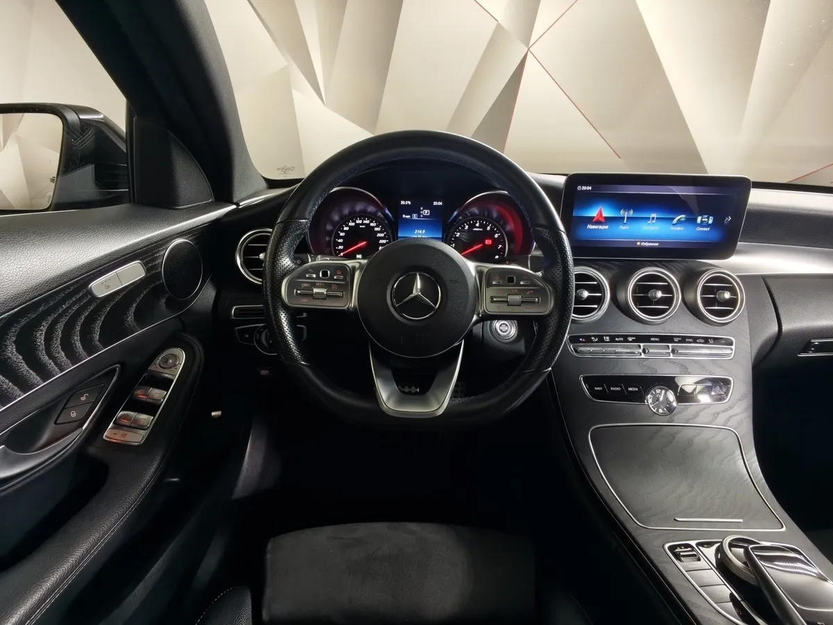 Mercedes-Benz C-Класс C 200 4Matic 9G-Tronic (184 л.с.) Sport Черный в АВИЛОН. Слайд №20