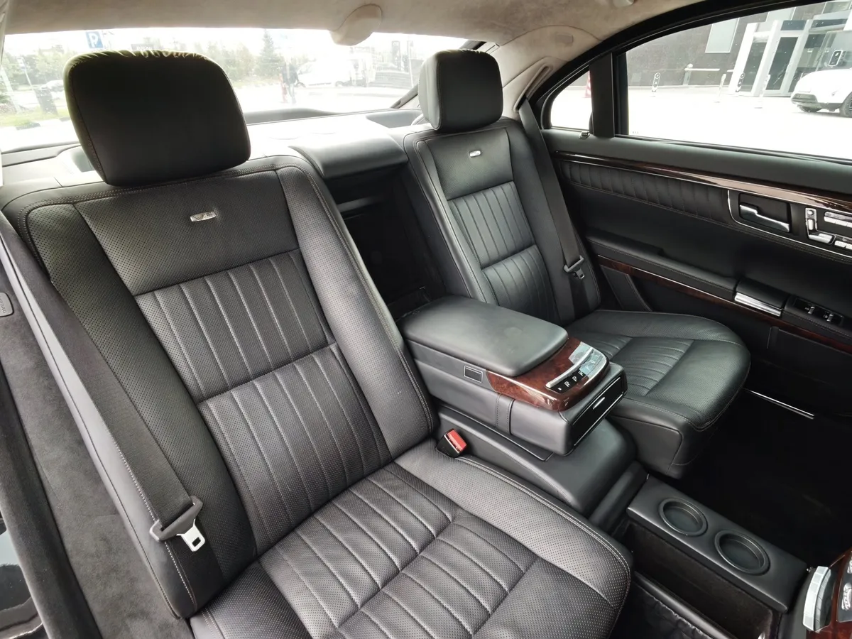 Mercedes-Benz S-Класс S 600 5G-Tronic длинная база (517 л.с.) Черный в АВИЛОН. Слайд №13