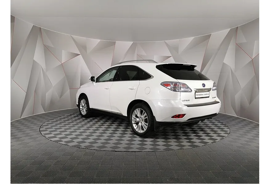 Lexus RX 450h CVT (249 л.с.) Белый в АВИЛОН. Слайд №4