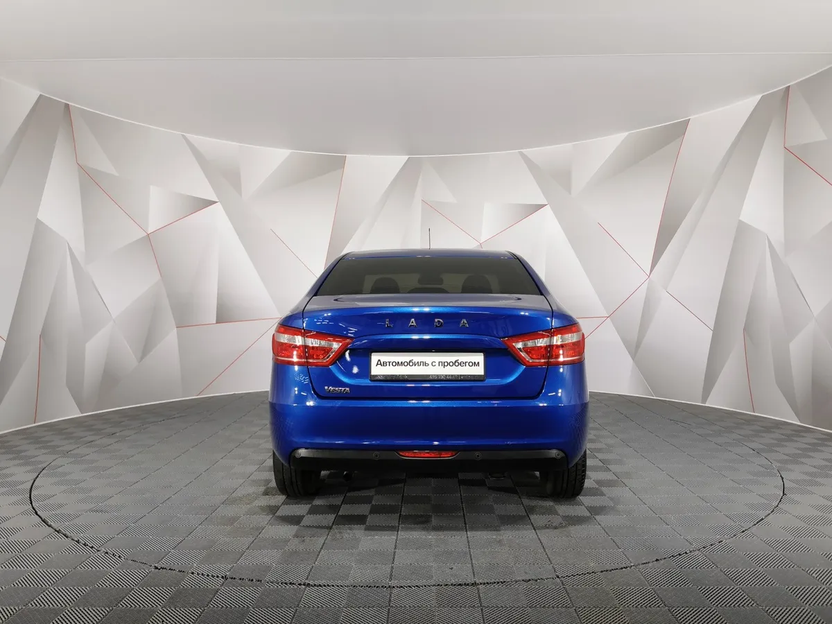ВАЗ (Lada) Vesta 1.6 CVT (113 л.с.) Luxe Multimedia Синий в АВИЛОН. Слайд №8