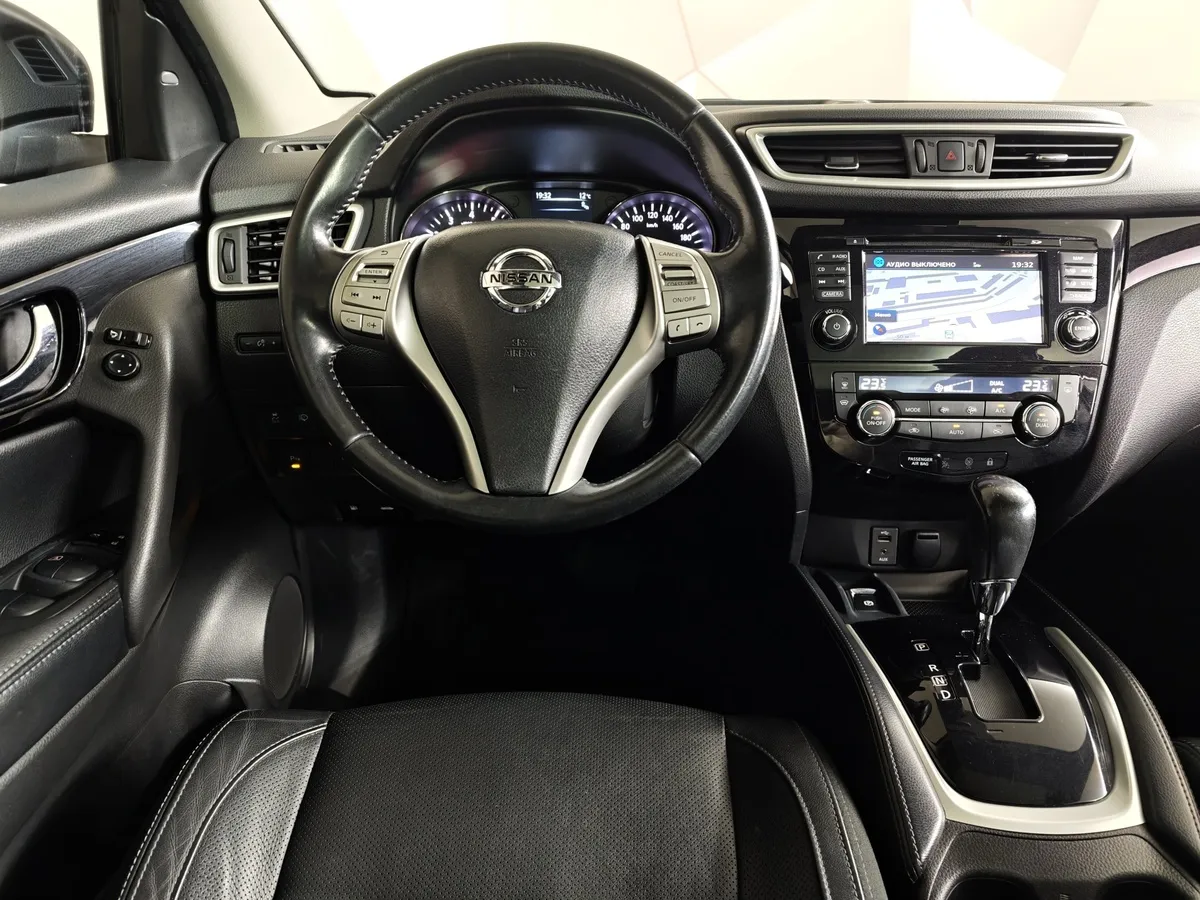 Nissan Qashqai 2.0 CVT AWD (144 л.с.) Черный в АВИЛОН. Слайд №19