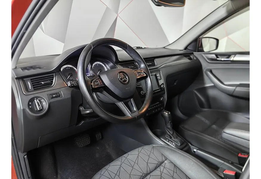 Skoda Rapid 1.6 AT (110 л.с.) Active Оранжевый в АВИЛОН. Слайд №19