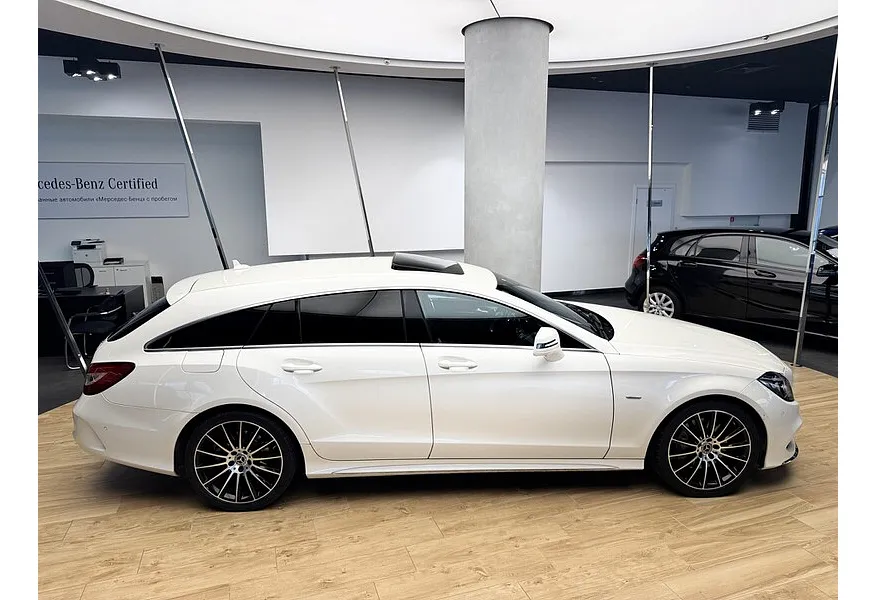 Mercedes-Benz CLS CLS 350 d 4MATIC 9G-TRONIC (249 л.с.) Белый в АВИЛОН. Слайд №5