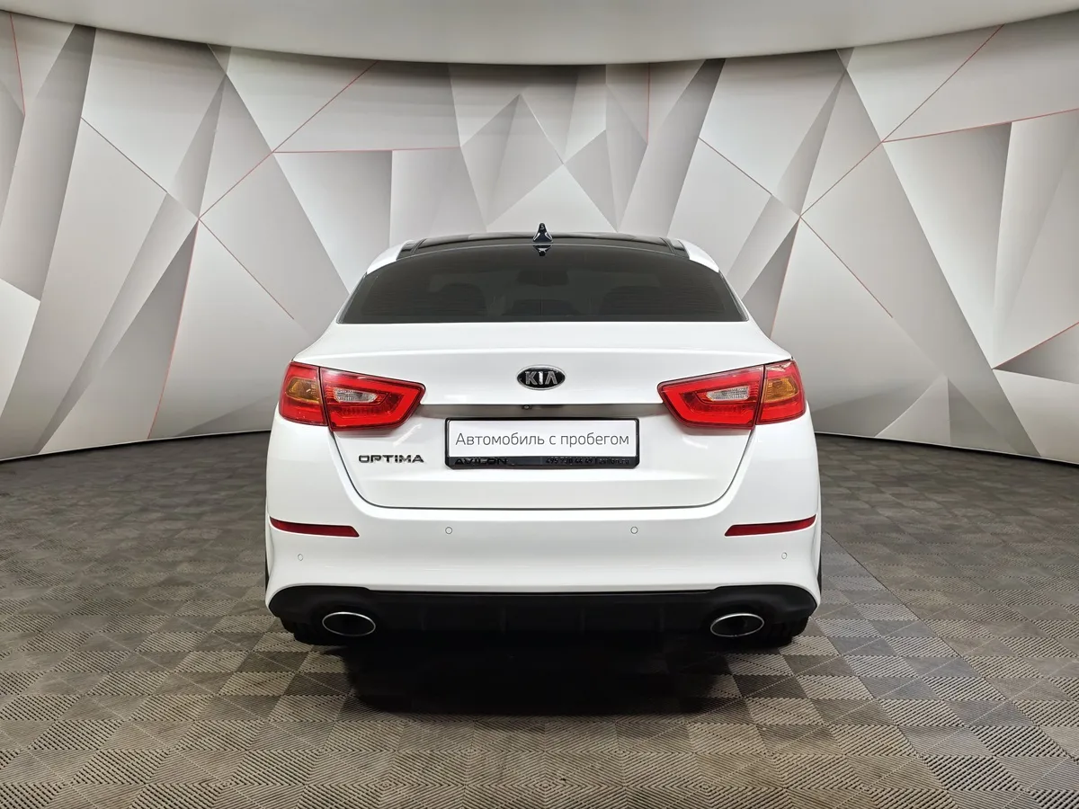 Kia Optima 2.4 AT (180 л.с.) Comfort Белый в АВИЛОН. Слайд №8