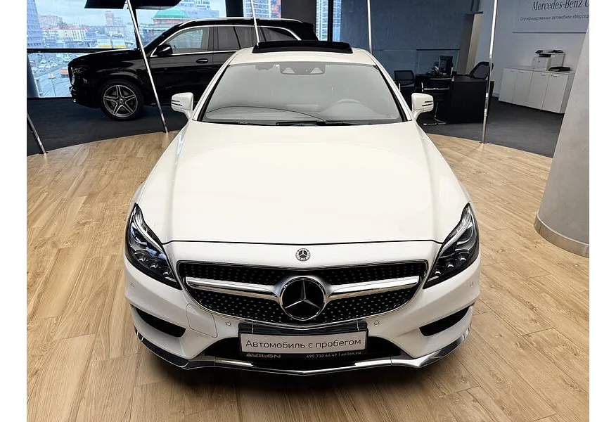 Mercedes-Benz CLS CLS 350 d 4MATIC 9G-TRONIC (249 л.с.) Белый в АВИЛОН. Слайд №6