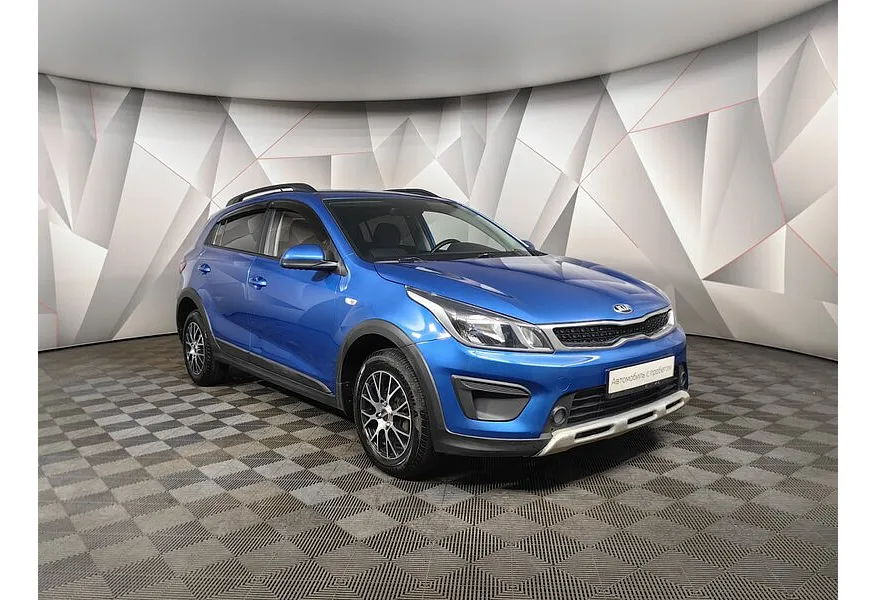 Kia Rio X-Line 1.6 AT (123 л.с.) Comfort Синий в АВИЛОН. Слайд №2