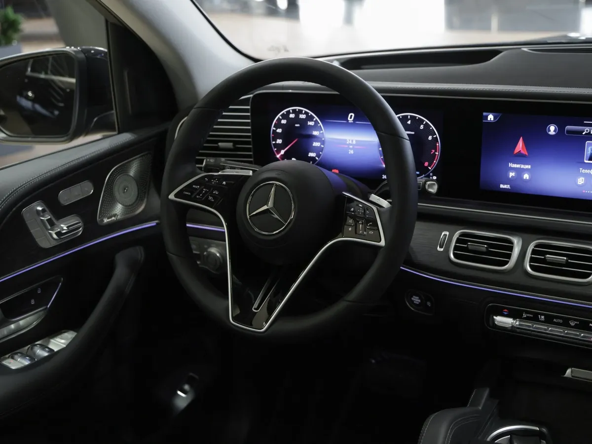 Mercedes-Benz GLE 300d 4MATIC 9G-TRONIC (269 л.с.) Черный в АВИЛОН. Слайд №10