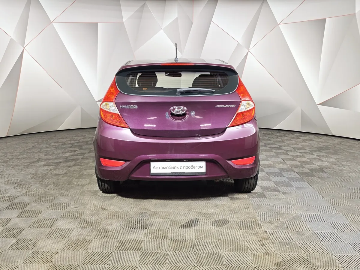 Hyundai Solaris 1.4 AT (100 л.с.) Comfort Фиолетовый в АВИЛОН. Слайд №8