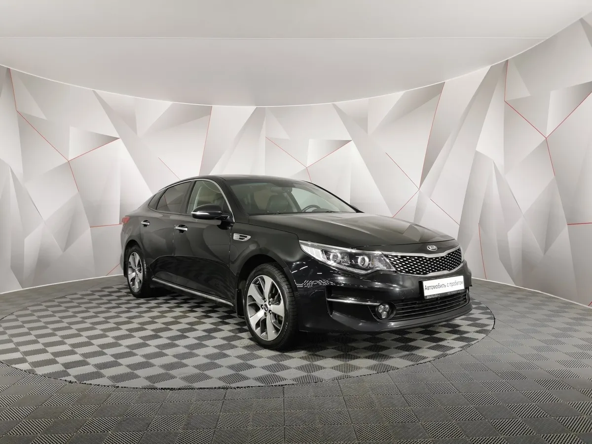 Kia Optima 2.0 T AT (245 л.с.) GT Черный в АВИЛОН. Слайд №3